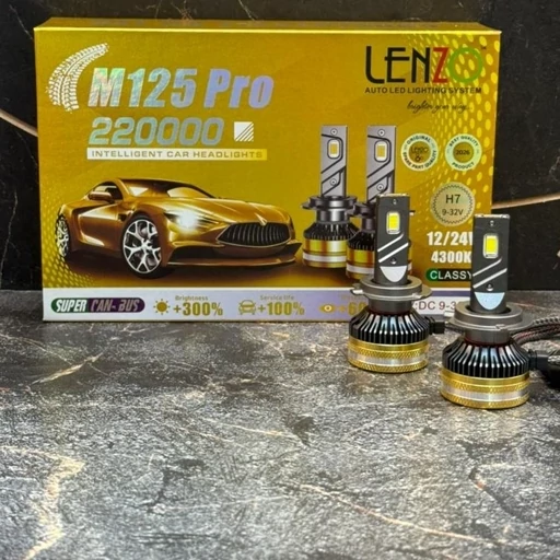 هدلایت M125 pro لنزو